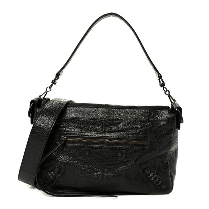 Balenciaga Agneau Arena Classic Hardware Small Le City Moto Black 1 of 10