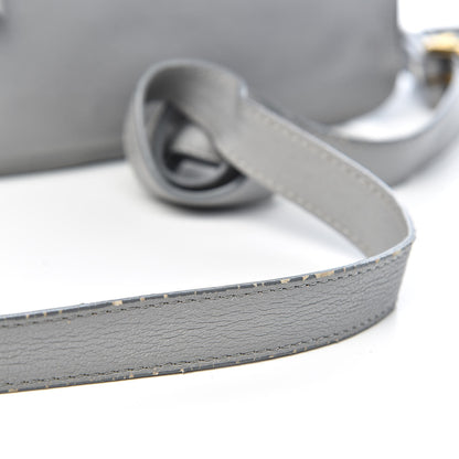 Proenza Schouler Lambskin PS1 Mini Pouch Messenger Concrete Grey 13 of 16