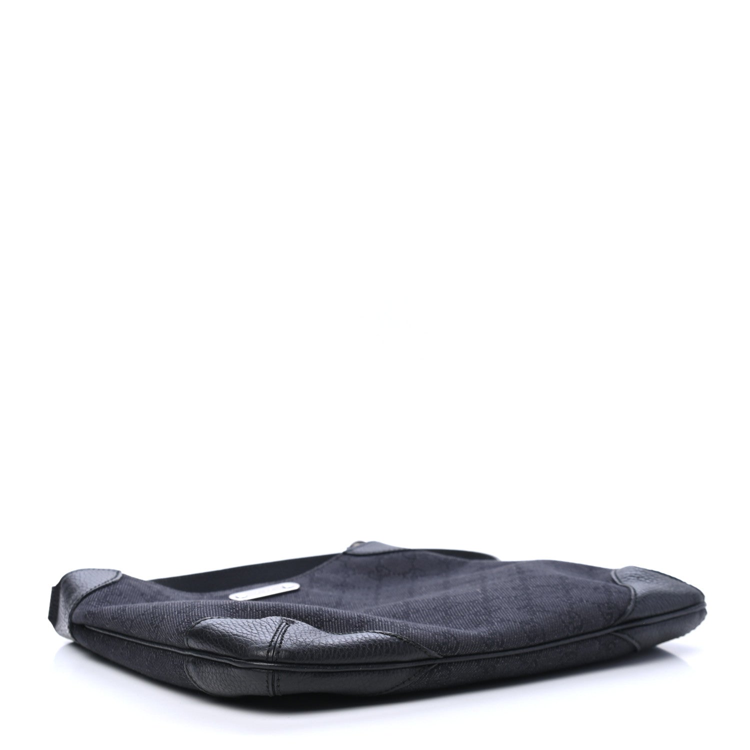 Gucci Monogram Shoulder Bag Black 3 of 6