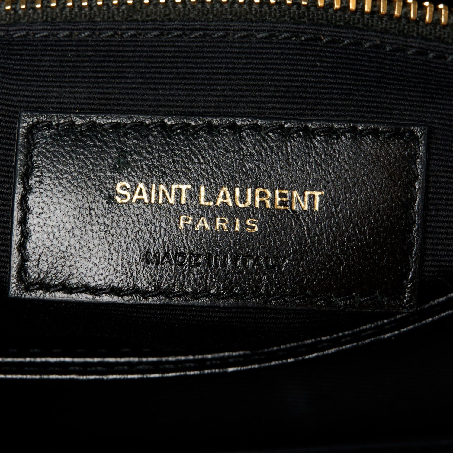 Saint Laurent Calfskin Y Quilted Monogram Toy Loulou Crossbody Bag Black 7 of 11