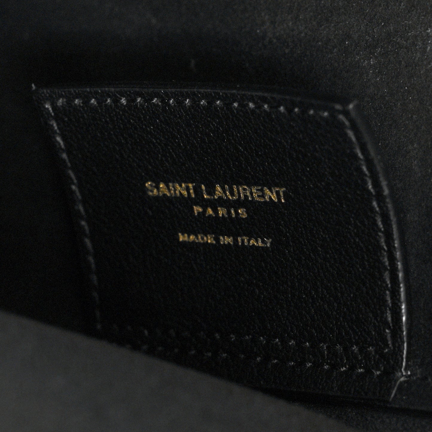 Calfskin Large Shopping Tote Black