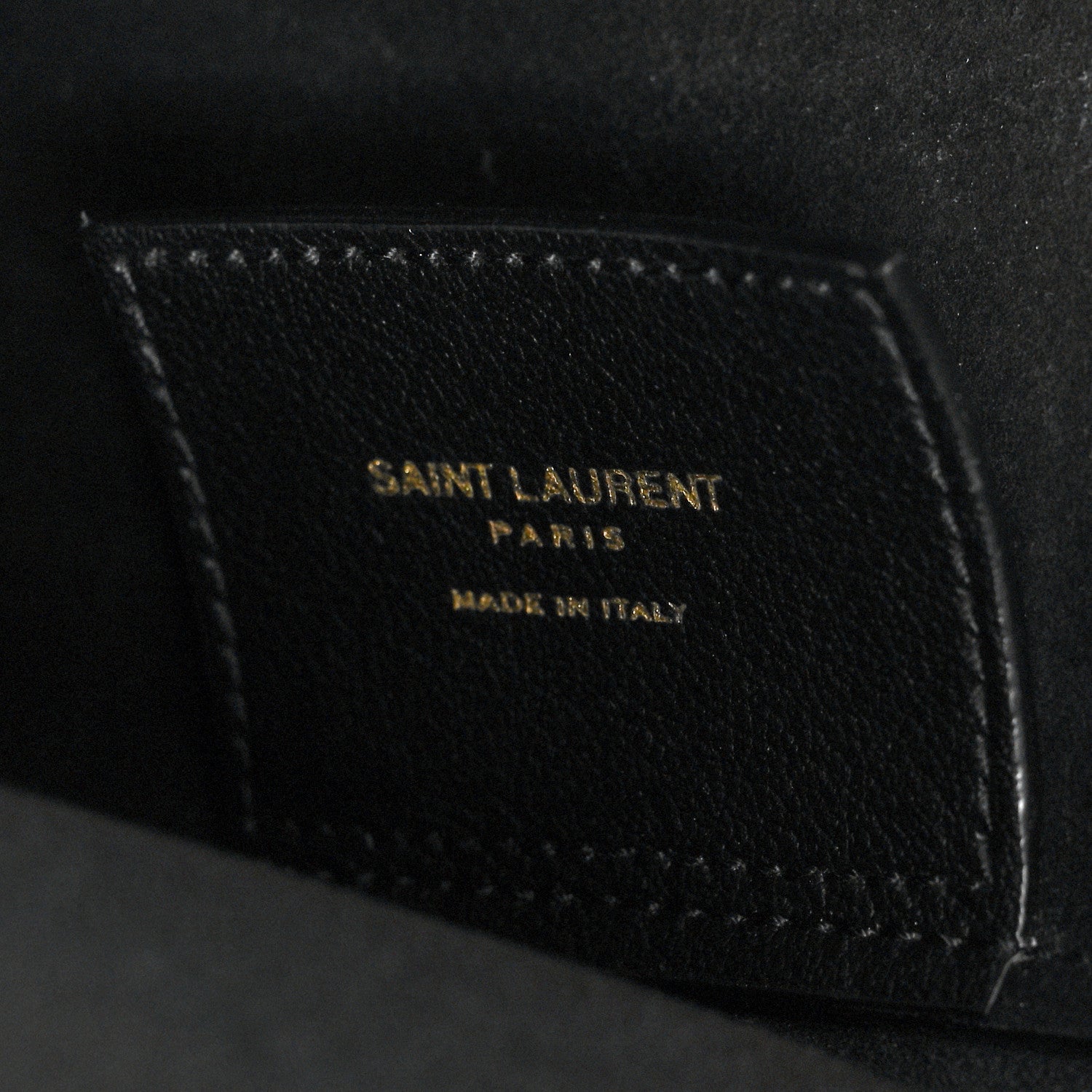 Saint Laurent Calfskin Large Shopping Tote Black 8 of 16