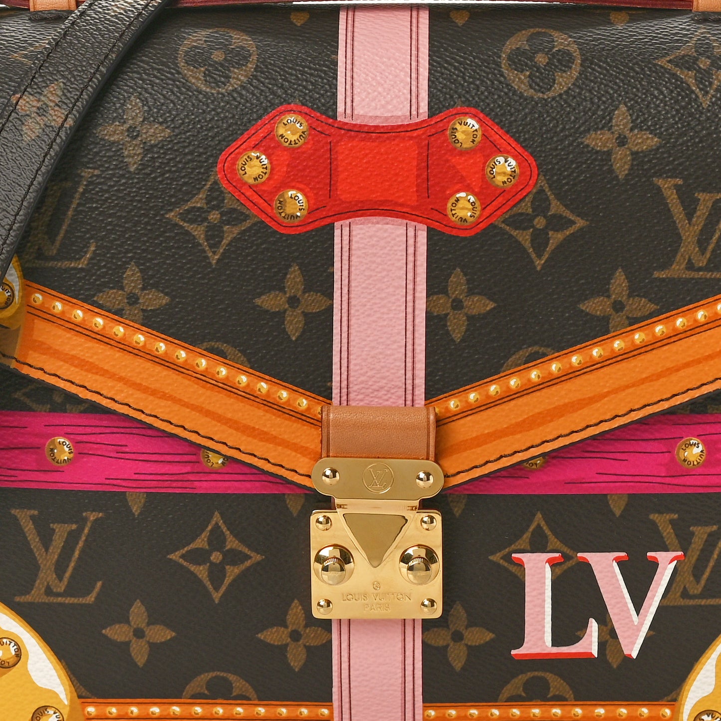 Monogram Summer Trunks Pochette Metis