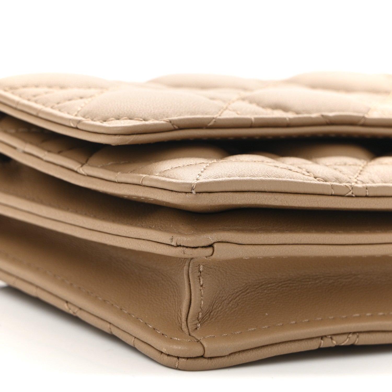 Christian Dior Lambskin Cannage Mini My Dior Bag Beige 9 of 11