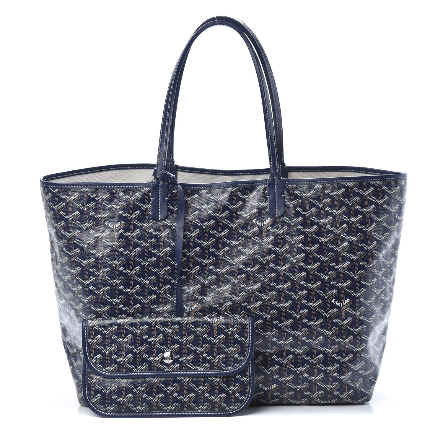 Goyard Goyardine Saint Louis PM Navy 1 of 12