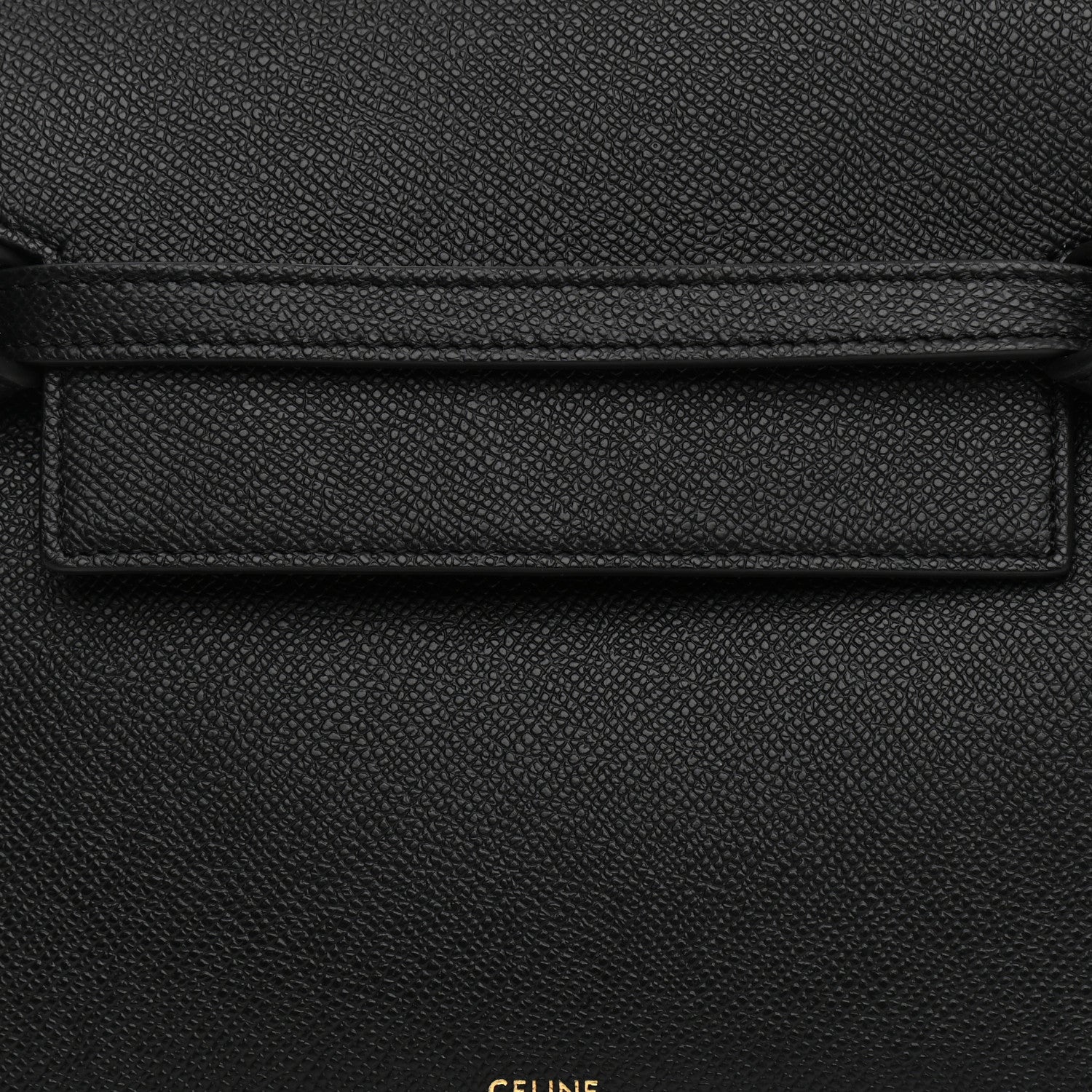 Celine Grained Calfskin Micro Belt Bag Black 17 of 21