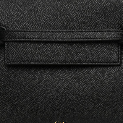 Celine Grained Calfskin Micro Belt Bag Black 17 of 21
