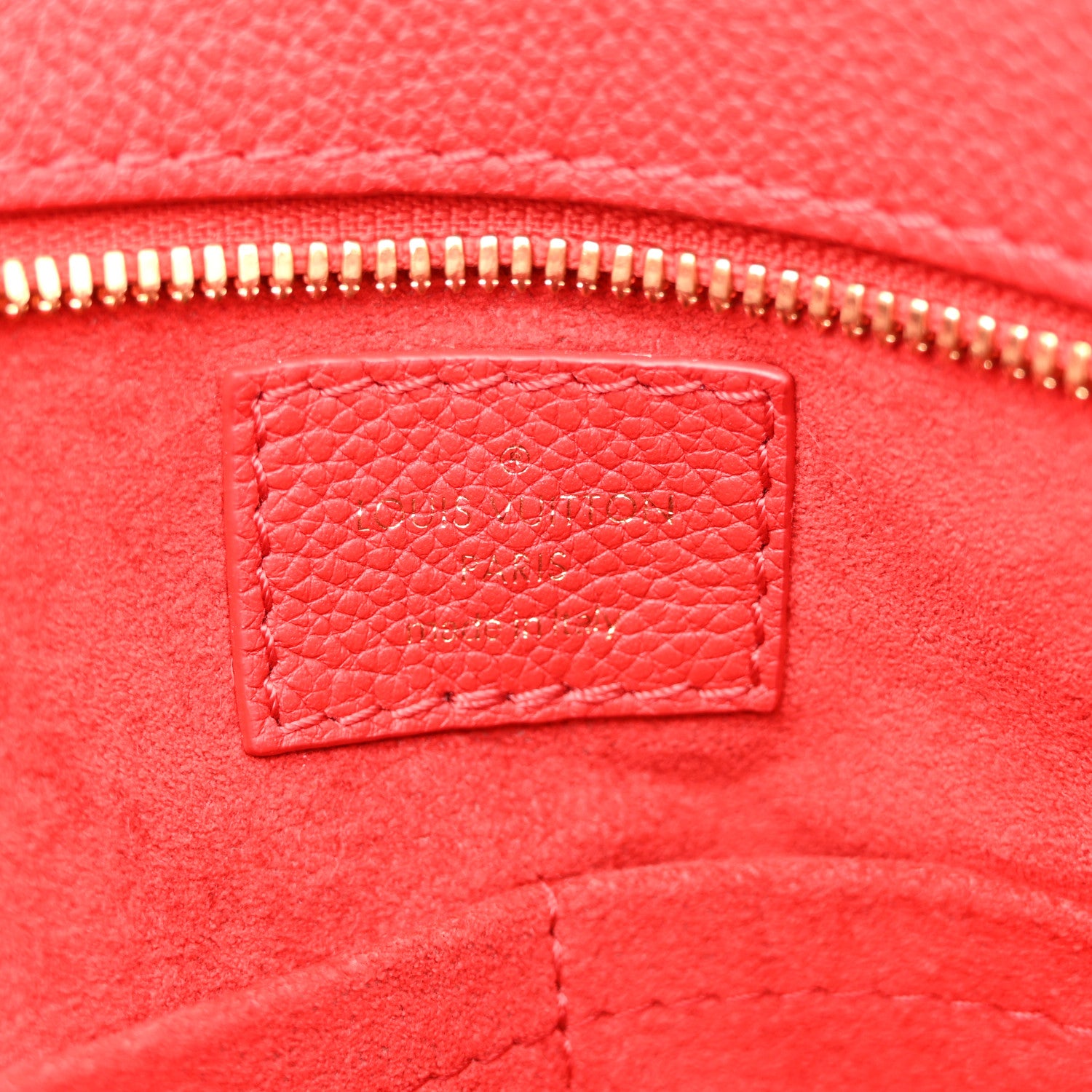 Louis Vuitton Monogram Popincourt PM Red 6 of 9