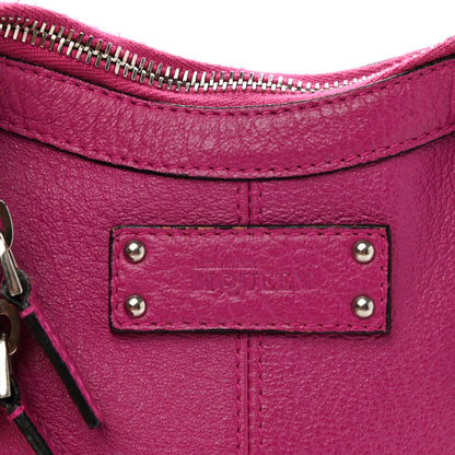 Alexander McQueen Calfskin De Manta Clutch Pink 7 of 14