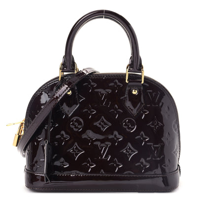 Louis Vuitton Vernis Alma BB Amarante 1 of 8