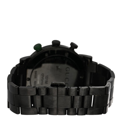 Gucci PVD Stainless Steel 44mm 101M G-Chrono Quartz Watch Black 3 of 4