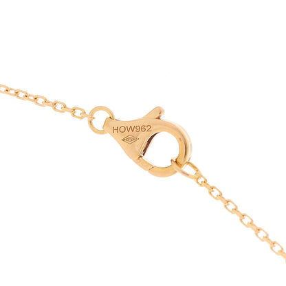Cartier 18K Pink Gold Diamond Black Onyx XS Amulette de Cartier Pendant Necklace 5 of 5