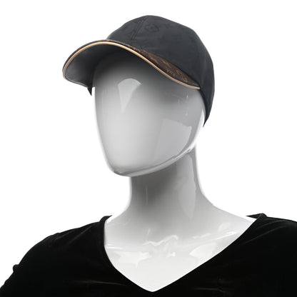Louis Vuitton Polyester Silk Monogram LV Get Ready Cap M Black 2 of 8