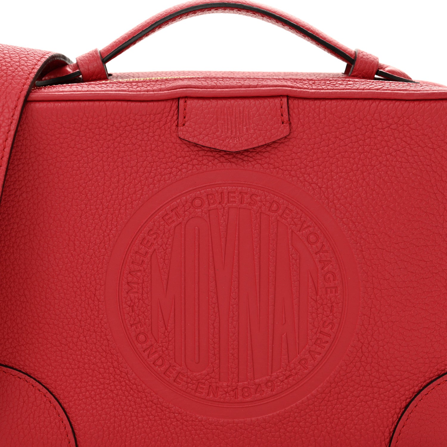 Moynat Taurillon Camera Bag Red 7 of 10
