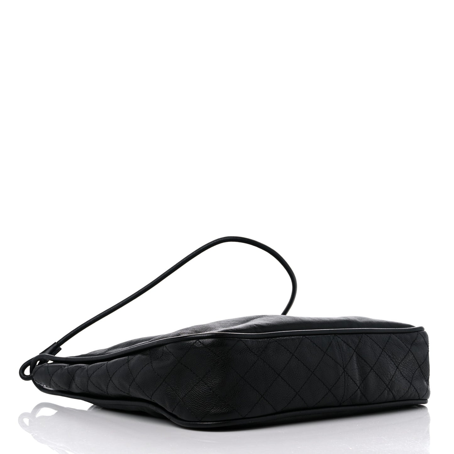 Calfskin Coco Curve Tote Black