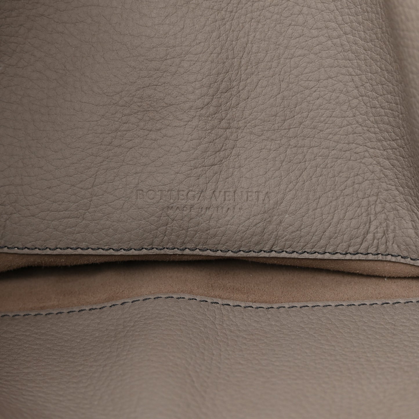 Cervo Intrecciato Flap Top Hobo Steel