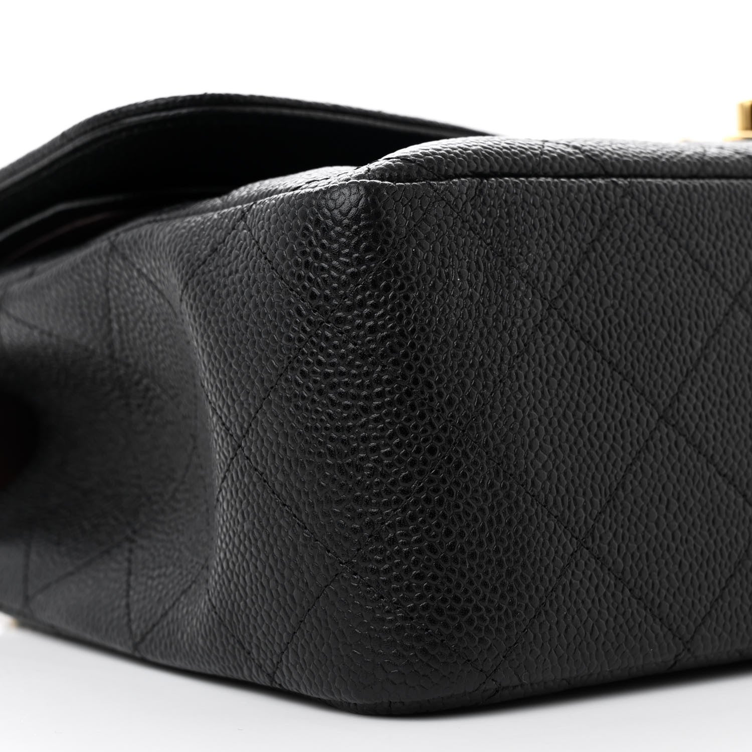 Chanel Caviar Quilted Jumbo Double Flap Black 9 of 11