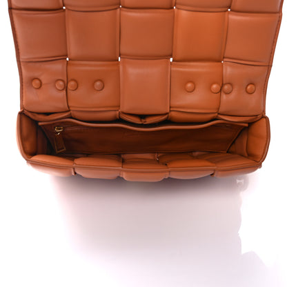 Bottega Veneta Lambskin Maxi Intreccio Padded Chain Cassette Crossbody Bag Clay 5 of 8