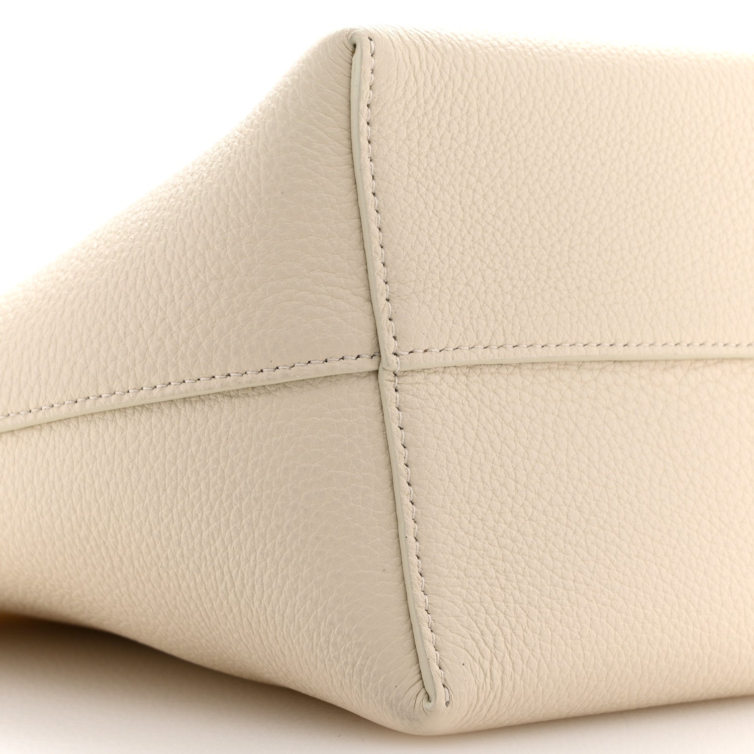 The Row Grained Calfskin Small N/S Park Tote Ivory 8 of 9