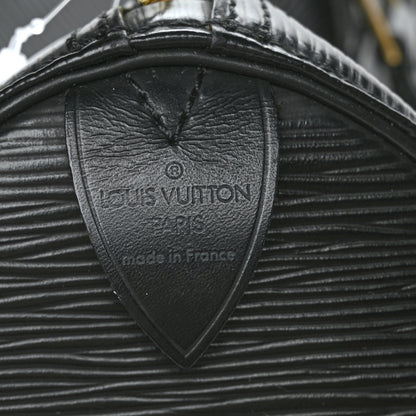 Louis Vuitton Epi Speedy 35 Black 6 of 12