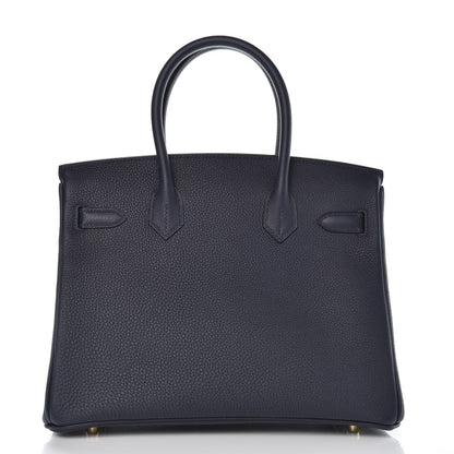 Hermes Togo Birkin 30 Bleu Nuit 4 of 33