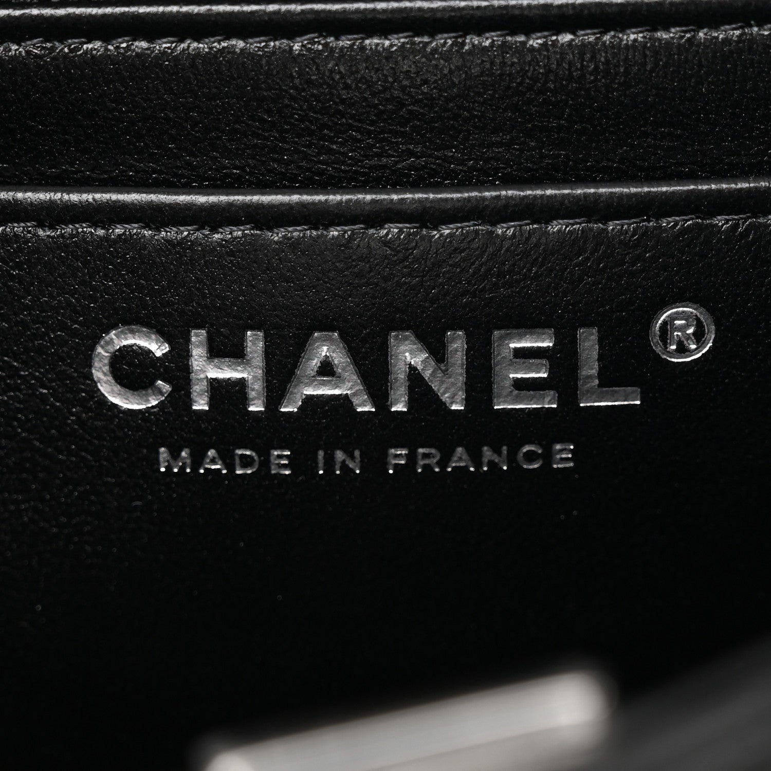 Chanel Lambskin Quilted Mini Rectangular Flap Black 6 of 12
