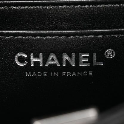 Chanel Lambskin Quilted Mini Rectangular Flap Black 6 of 12