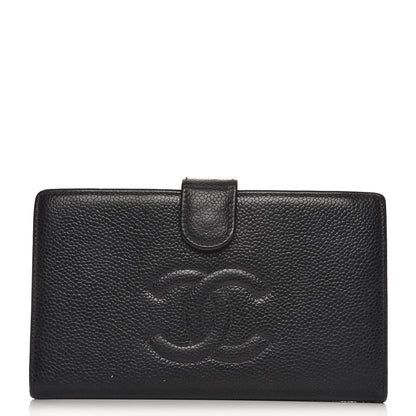 Chanel Caviar Timeless CC French Wallet Black 11 of 20