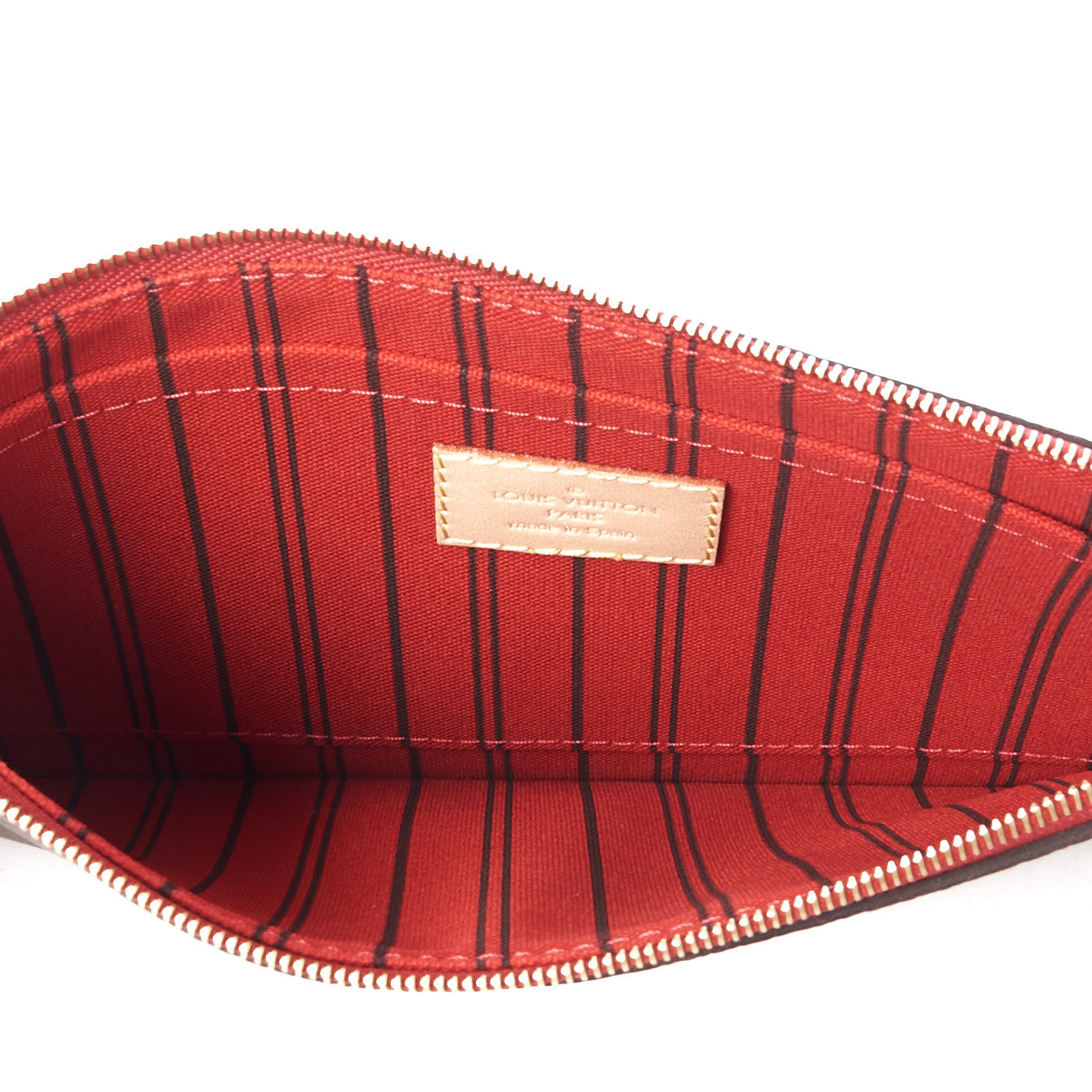 Louis Vuitton Monogram Neverfull MM GM Pochette Cherry 6 of 8