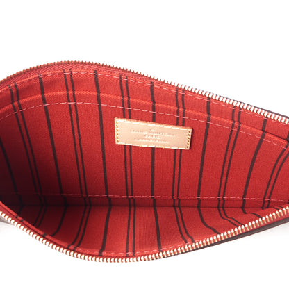 Louis Vuitton Monogram Neverfull MM GM Pochette Cherry 6 of 8