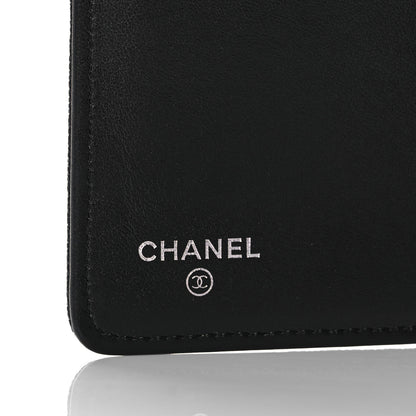 Chanel Caviar Quilted Boy Yen Wallet Black 9 of 13