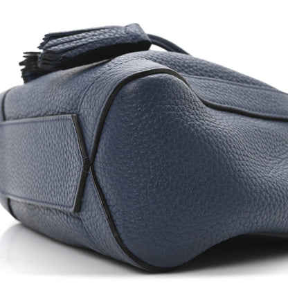 Mulberry Heavy Grain Calfskin Mini Millie Steel Blue 10 of 10