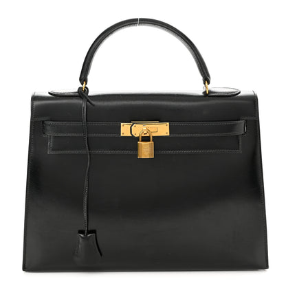 Hermes Box Kelly Sellier 32 Black 1 of 15