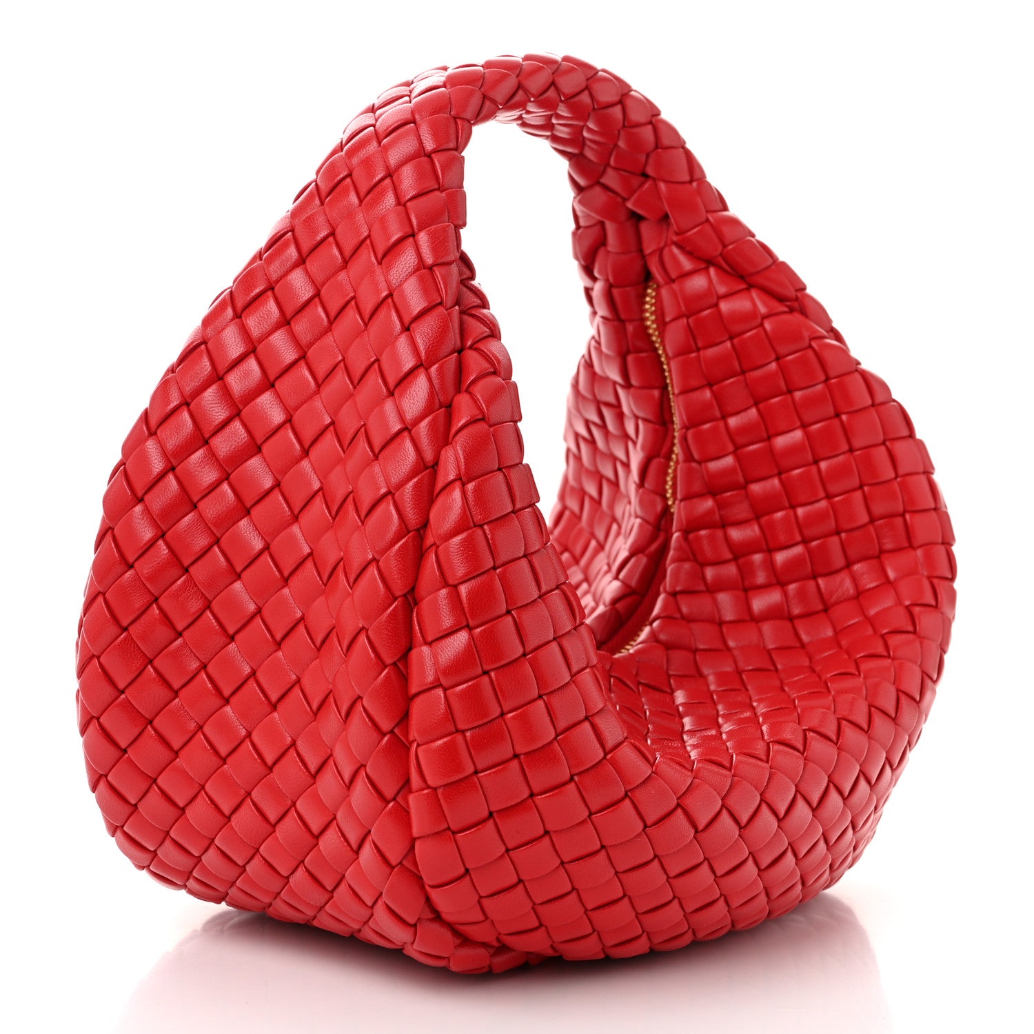 Bottega Veneta Nappa Intrecciato Mini Padded Jodie Red 3 of 10