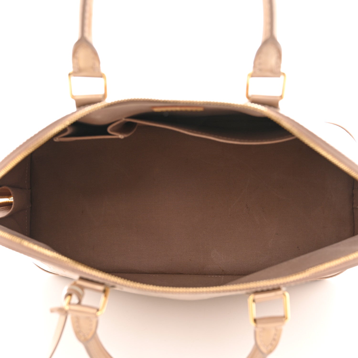 Louis Vuitton Vernis Alma GM Beige Poudre 5 of 10