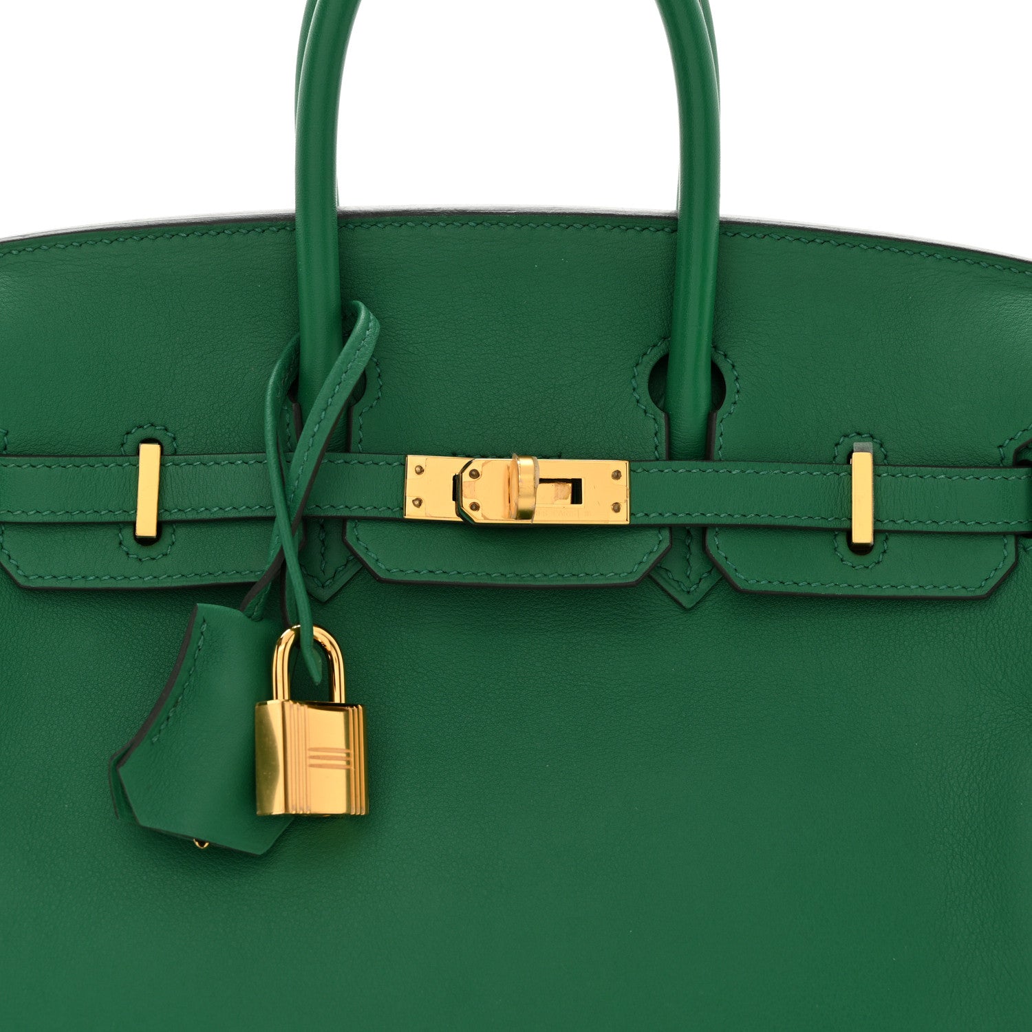 Hermes Swift Birkin 25 Vert Vertigo 8 of 13