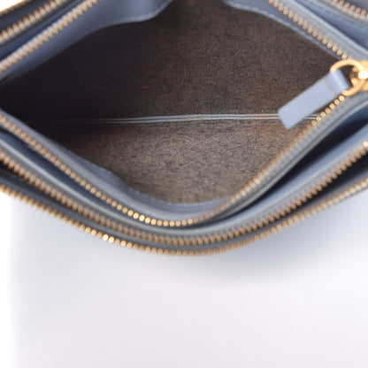 Celine Lambskin Small Trio Crossbody Bag Lavender 6 of 19