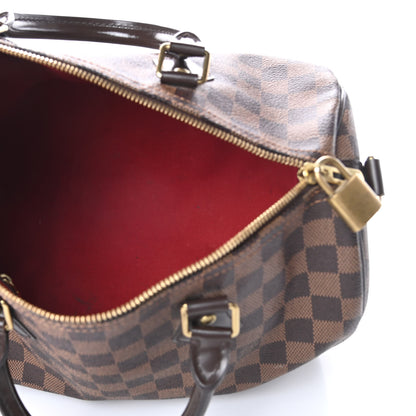 Louis Vuitton Damier Ebene Speedy Bandouliere 30 5 of 20