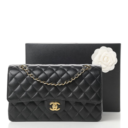 Chanel Caviar Quilted Medium Double Flap Black 13 of 13