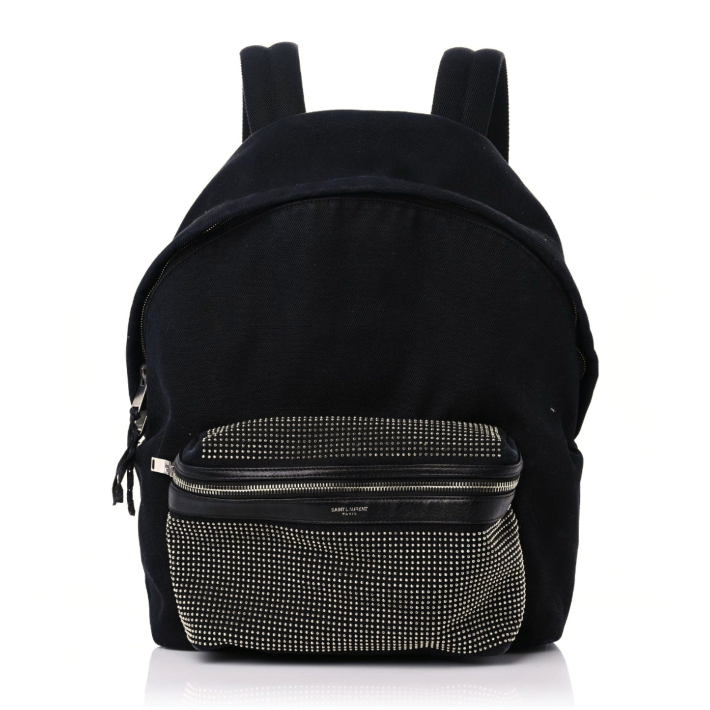 Canvas City Studded Backpack Black