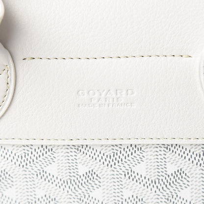 Goyard Goyardine Calfskin Mini Alpin Backpack White 6 of 9