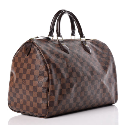 Louis Vuitton Damier Ebene Speedy 35 3 of 11