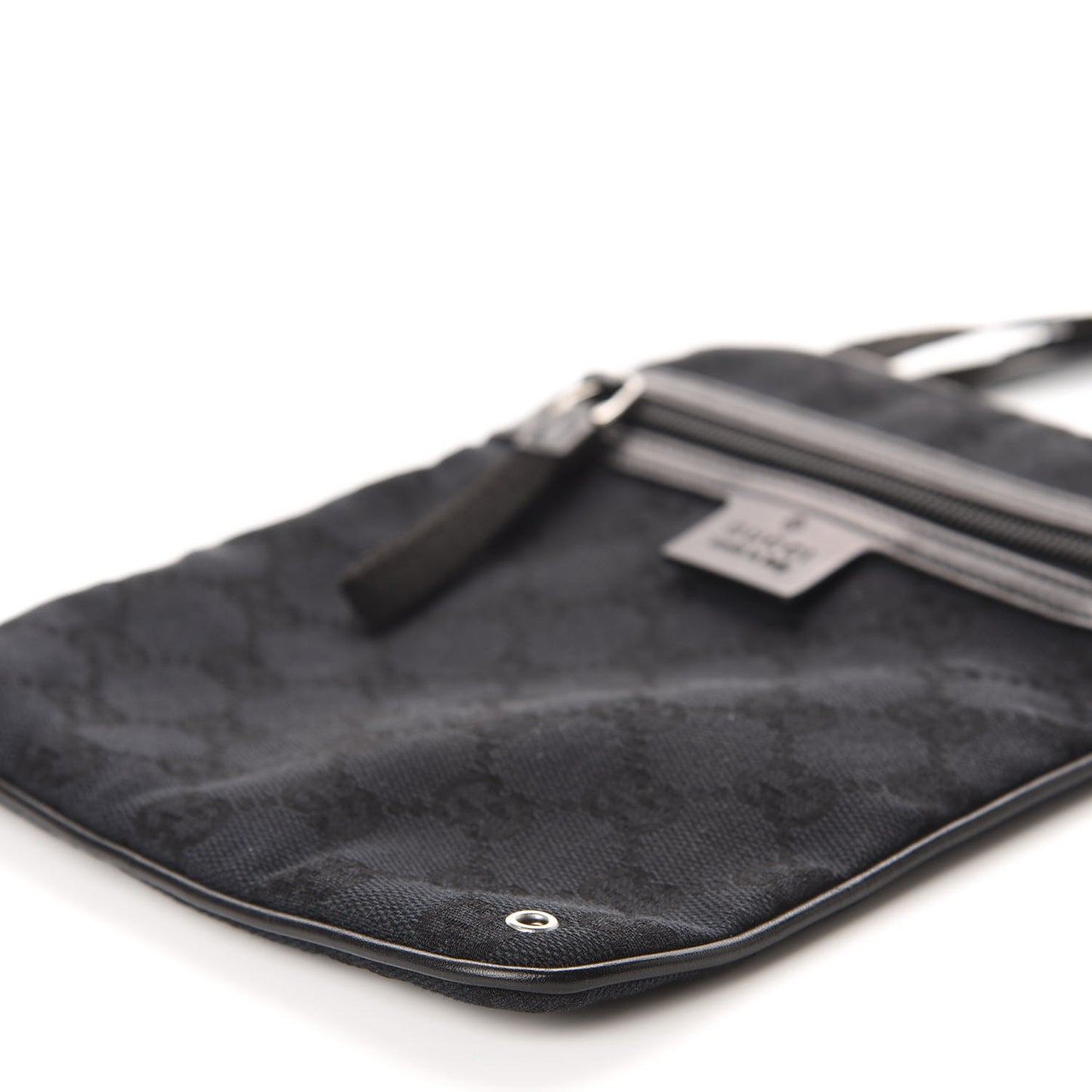 Monogram Small Messenger Black