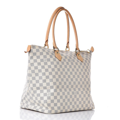Louis Vuitton Damier Azur Saleya GM 3 of 16
