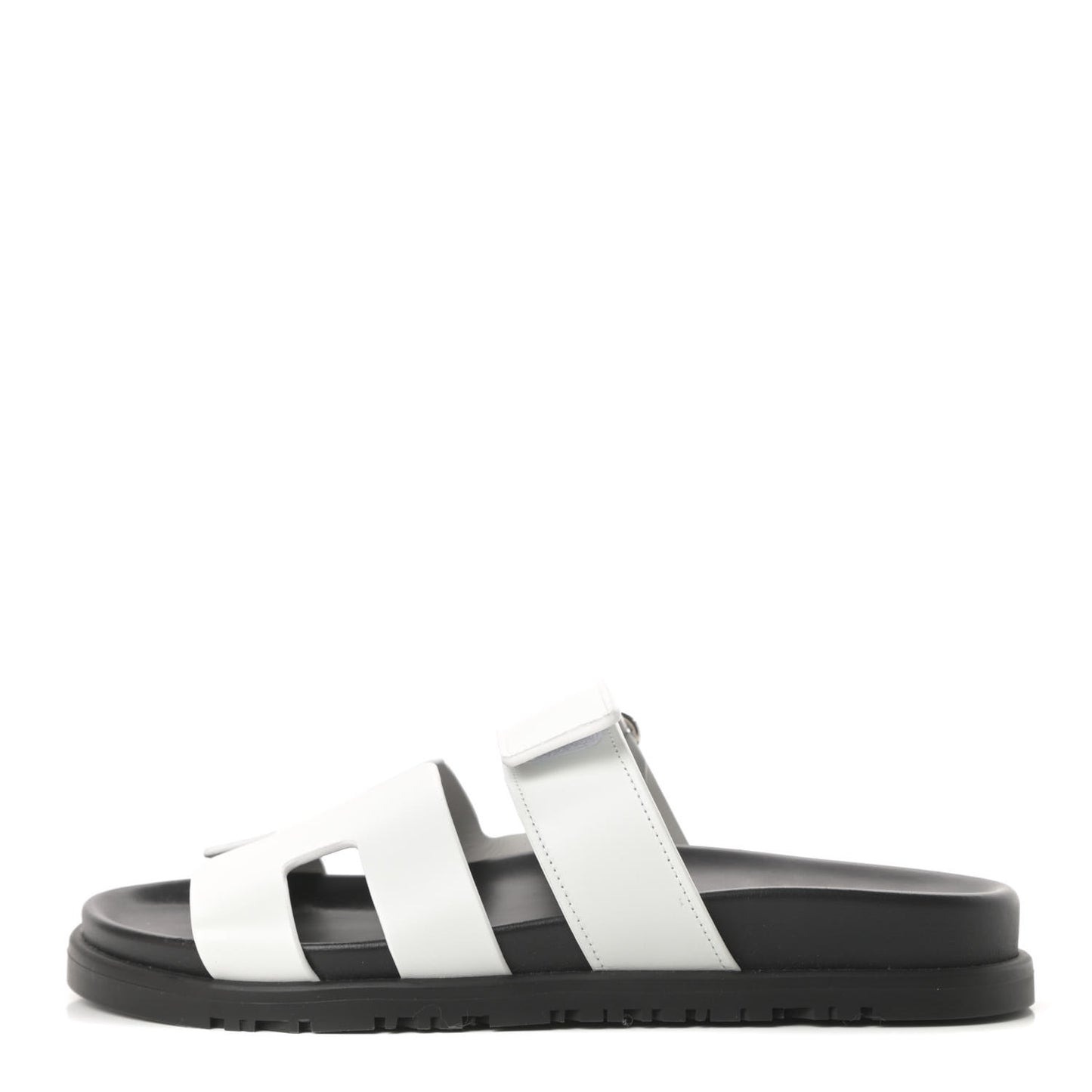 Calfskin Womens Chypre Sandals 36 White