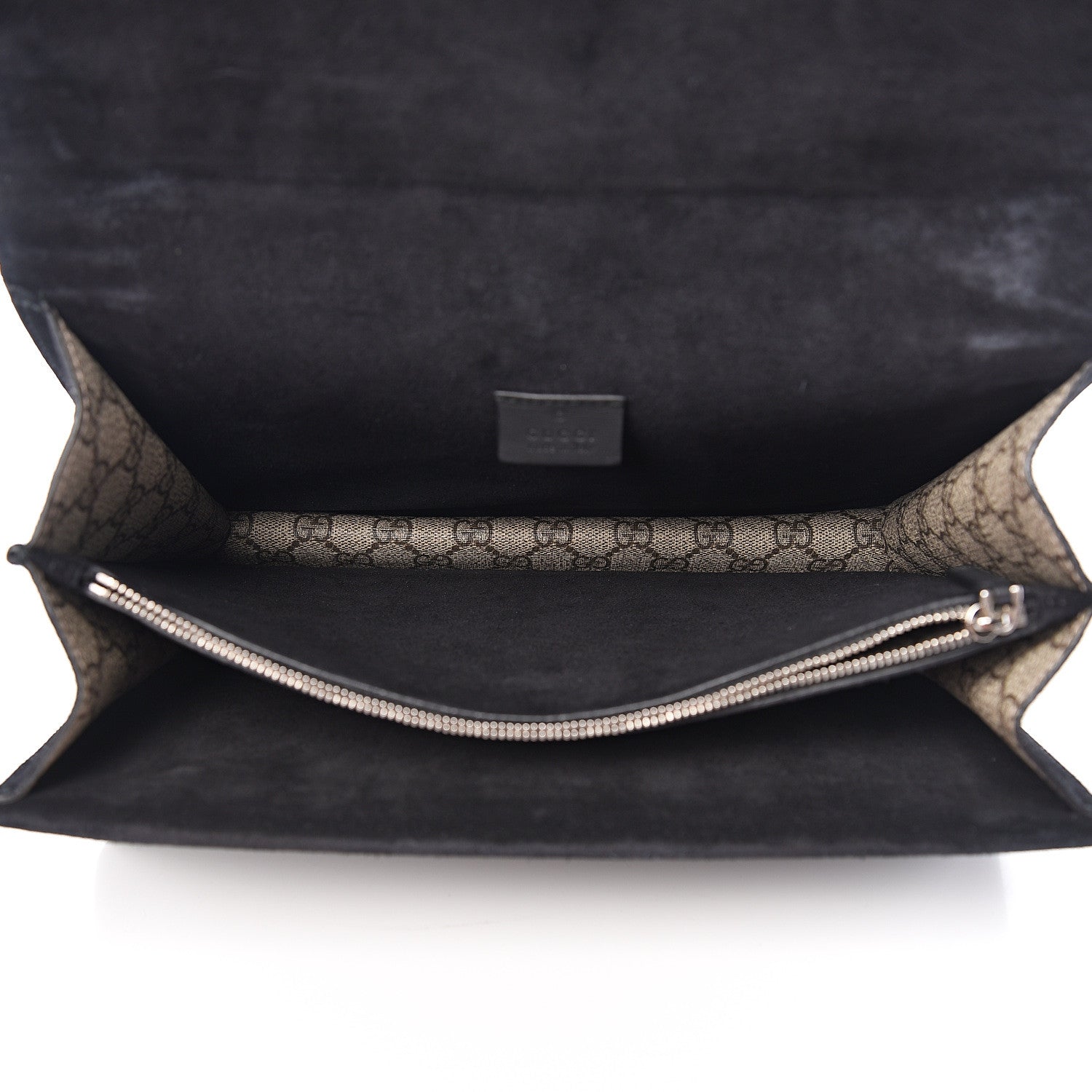 Gucci GG Supreme Monogram Medium Dionysus Shoulder Bag Black 4 of 12