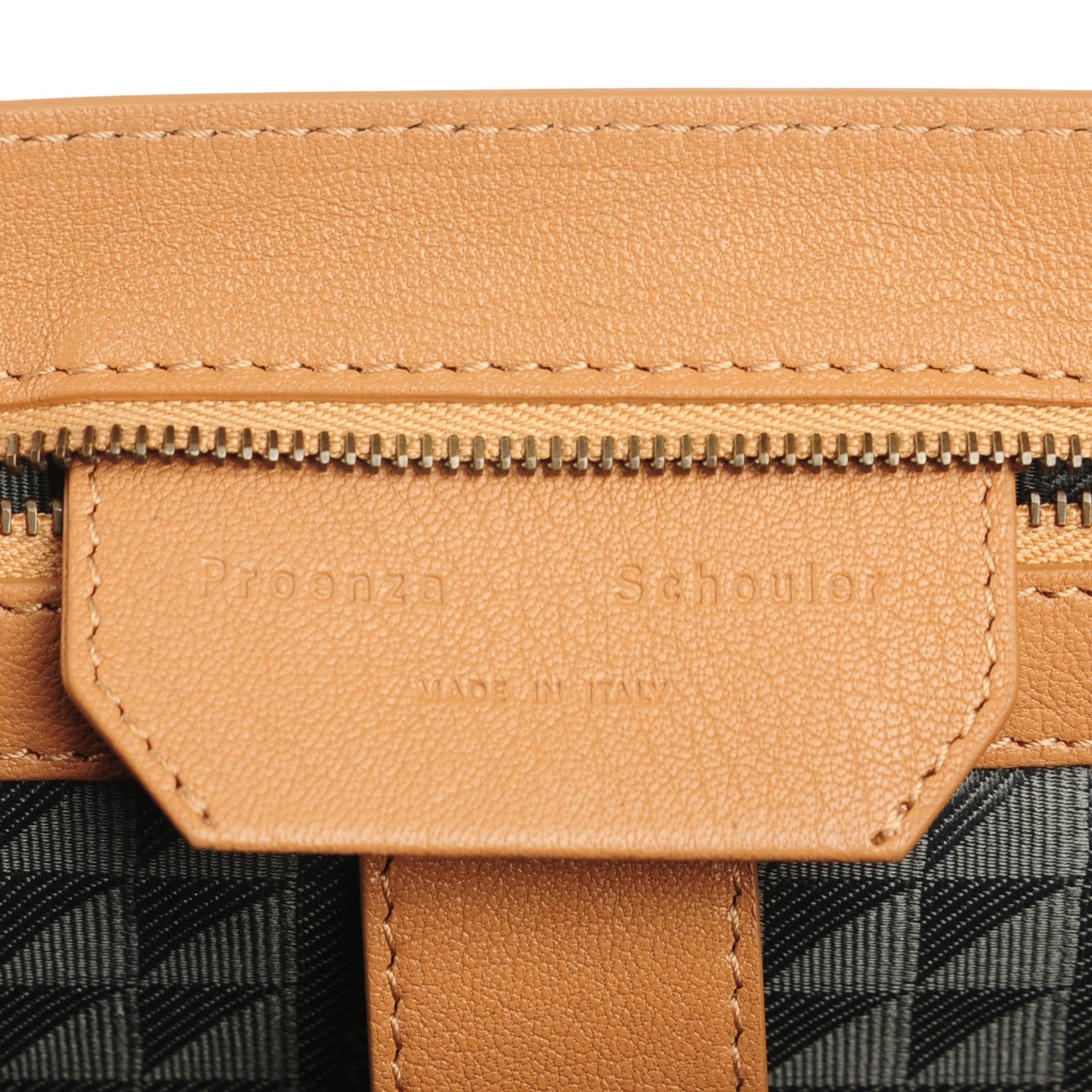 Proenza Schouler Lambskin PS1 Medium Satchel Sahara 10 of 12