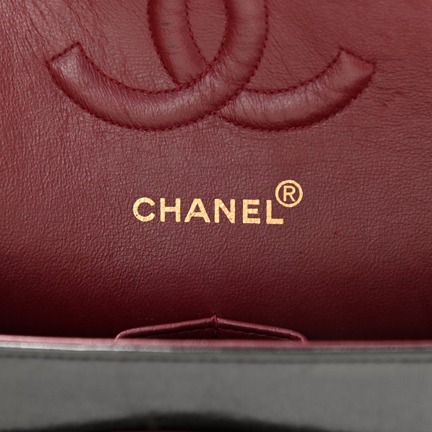 Chanel Lambskin Quilted Medium Double Flap Black 6 of 13