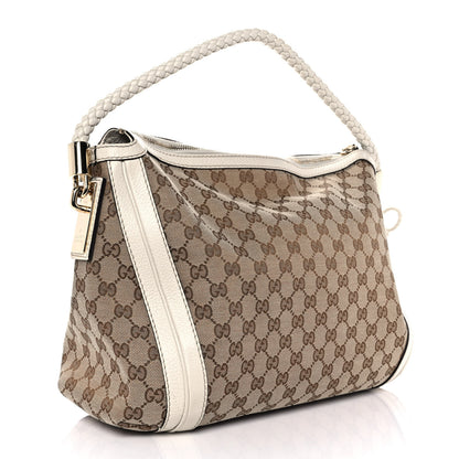 Gucci Monogram Medium Bella Hobo Off White 3 of 9