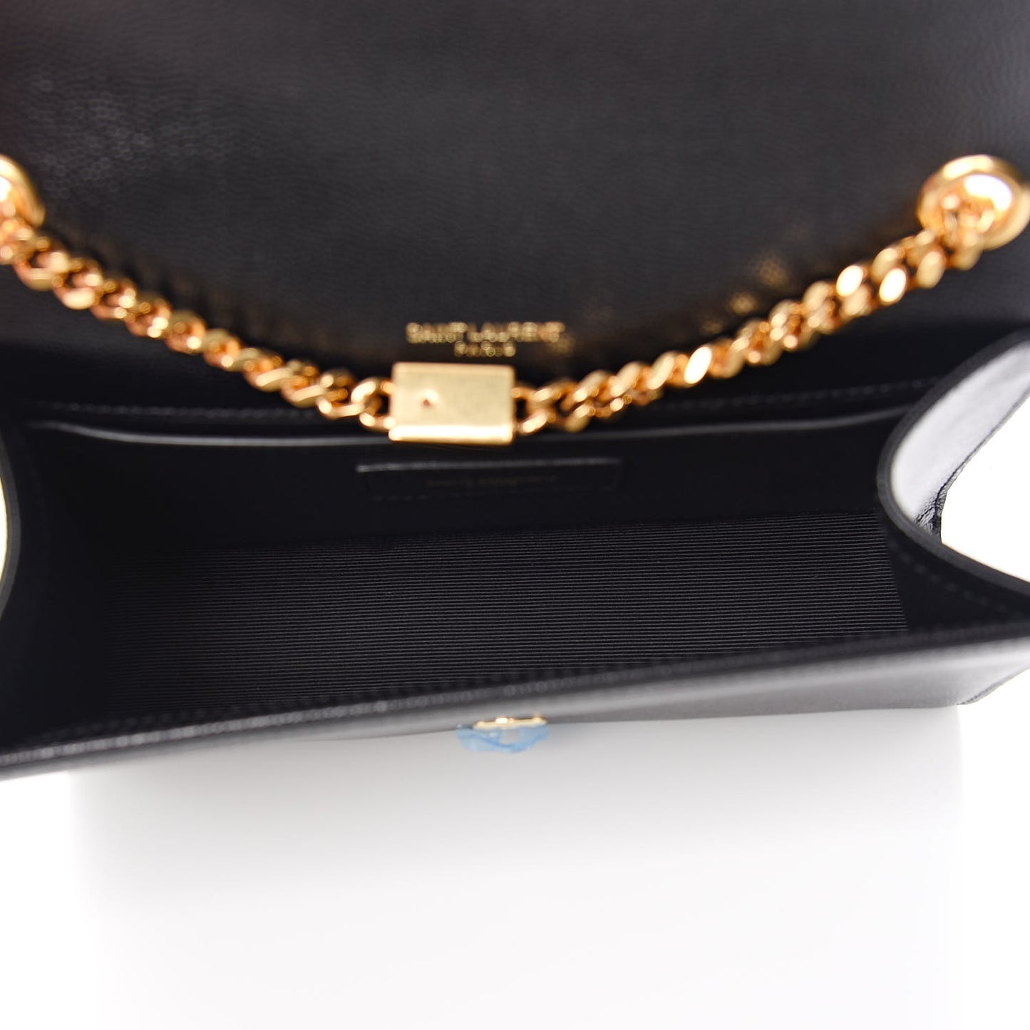 Grain De Poudre Small Monogram Kate Satchel Black